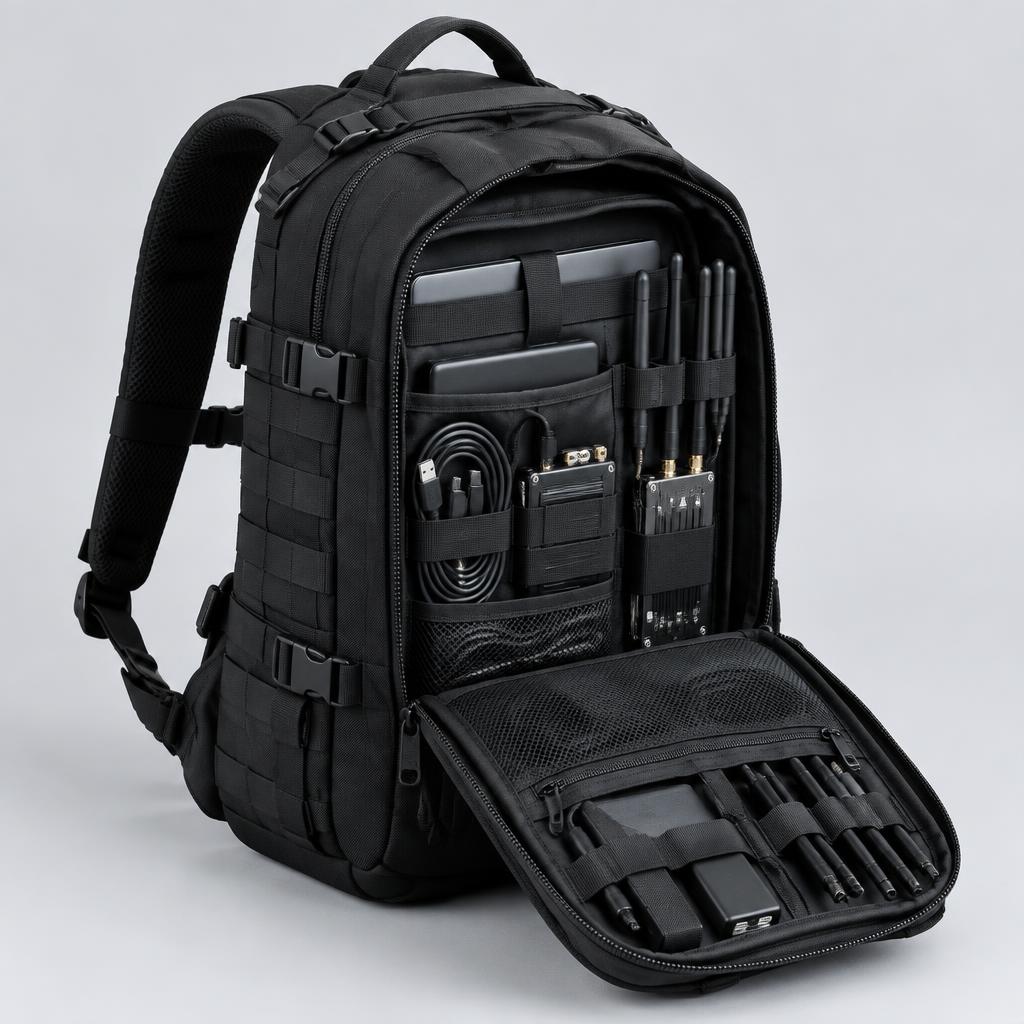 Imagem ilustrativa realista de Mochila Hacker